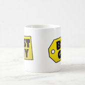 最も最高のな人 コーヒーマグカップ (中央)