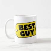 最も最高のな人 コーヒーマグカップ (左)