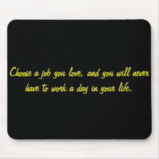 最も最高のな仕事 マウスパッド