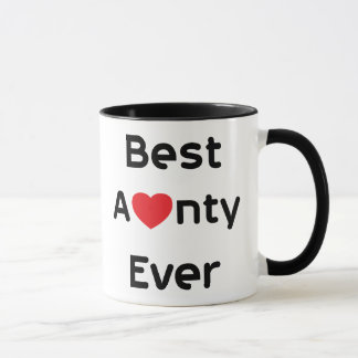 最も最高のな伯母さん マグカップ