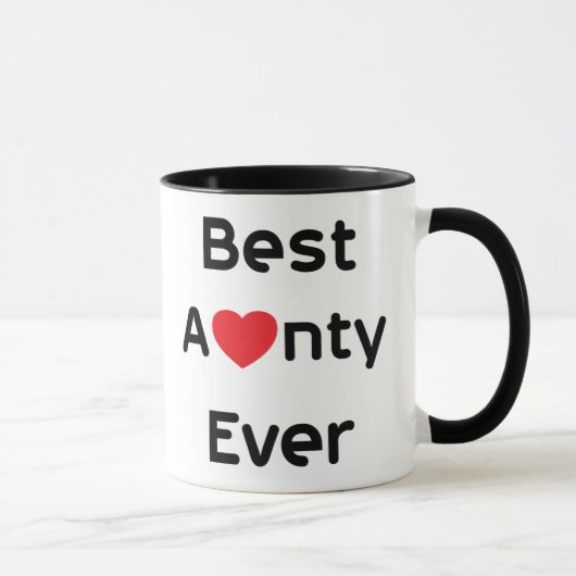 最も最高のな伯母さん マグカップ (右)