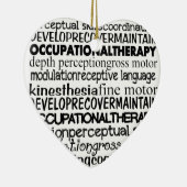 最も最高のな作業療法のギフト セラミックオーナメント (右)