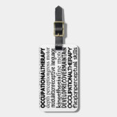 最も最高のな作業療法のギフト ラゲッジタグ (正面縦)