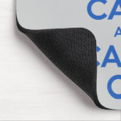 最も最高のな価格のKeep Calm and Carry Onの青 マウスパッド (コーナー)