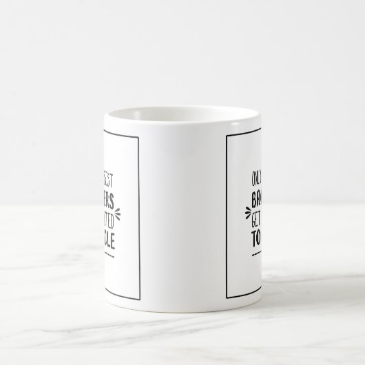 最も最高のな兄弟だけ叔父さんに促進されて得ます コーヒーマグカップ (中央)