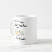 最も最高のな先生のカスタムな先生はギフト感謝していしています コーヒーマグカップ (正面左)