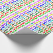 最も最高のな先生のギフトの包装紙 ラッピングペーパー (角)