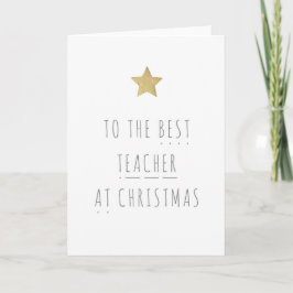 最も最高のな先生のクリスマスカード-フォニックス シーズンカード