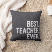 最も最高のな先生の常に期間の黒板 クッション (ブランケット)