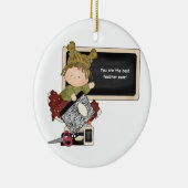 最も最高のな先生板 セラミックオーナメント (右)