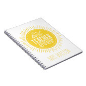 最も最高のな先生、カスタムなノート ノートブック (右側)