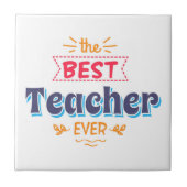 最も最高のな先生 タイル (正面)