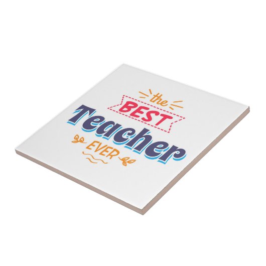 最も最高のな先生 タイル (側面)