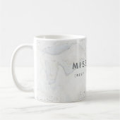 (最も最高のな先生)大理石 コーヒーマグカップ (左)