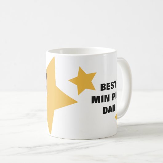 最も最高のな分PINのパパ/お母さんのクラシックなコーヒー・マグ コーヒーマグカップ (正面右)