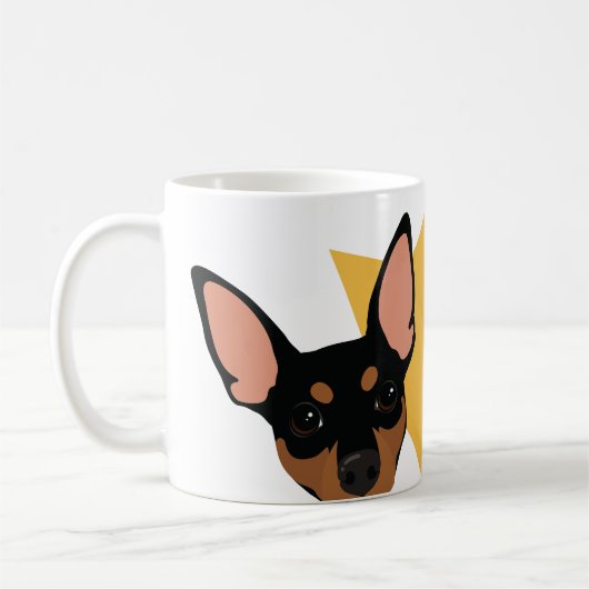 最も最高のな分PINのパパ/お母さんのクラシックなコーヒー・マグ コーヒーマグカップ (左)