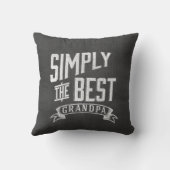 最も最高のな単に祖父 クッション (裏面)