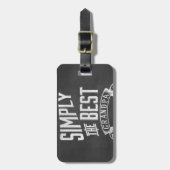 最も最高のな単に祖父 ラゲッジタグ (正面縦)