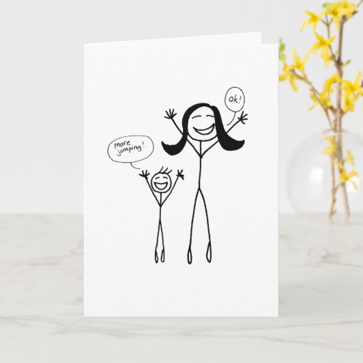 最も最高のな叔母さん カード (黄色い花)