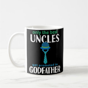 最も最高のな叔父さんのPromoted To Godfatherのコーヒー・マグ コーヒーマグカップ