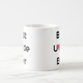 最も最高のな叔父さん コーヒーマグカップ (中央)