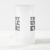 最も最高のな叔父さん フロストグラスビールジョッキ (中央)