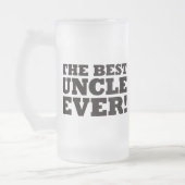 最も最高のな叔父さん フロストグラスビールジョッキ (左)