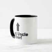 最も最高のな叔父さん マグカップ (正面左)