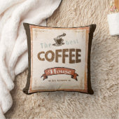 最も最高のな喫茶店 クッション (ブランケット)