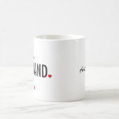 最も最高のな夫のバレンタインデー コーヒーマグカップ (中央)