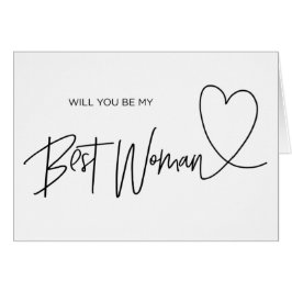 最も最高のな女性の提案カード結婚式の招待状