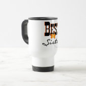 最も最高のな姉妹のTシャツおよびギフト トラベルマグ (正面左)