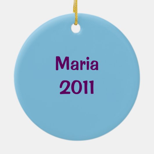 最も最高のな姪のパーソナライズなオーナメント セラミックオーナメント (裏面)