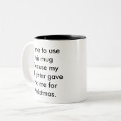 最も最高のな娘のマグ ツートーンマグカップ (正面左)