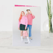 最も最高のな年の休日のモダンな新年の写真カード シーズンカード (裏面)