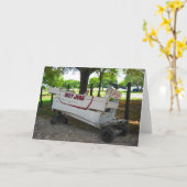 最も最高のな急な動きのトロリー カード (黄色い花)