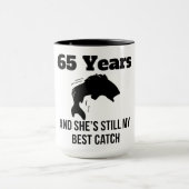 最も最高のな捕獲物65年の マグカップ (中央)
