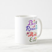 最も最高のな救助犬のお母さんのマグの幸せな救助犬のマグ コーヒーマグカップ (正面右)