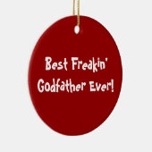 最も最高のな教父 セラミックオーナメント (右)