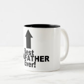 最も最高のな教父 ツートーンマグカップ (正面右)