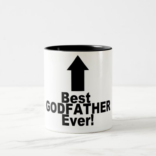 最も最高のな教父 ツートーンマグカップ (中央)
