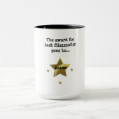 最も最高のな映画製作者賞: アンドリュー マグカップ (中央)