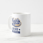 最も最高のな曾祖母の世界 コーヒーマグカップ (正面左)