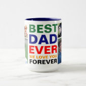 最も最高のな永久にパパ愛写真大きいコーヒーカップ マグカップ (中央)