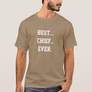 最も最高のな海軍責任者を知って下さいか。 消防所長か。 Tシャツ