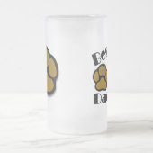 最も最高のな犬のお母さんのコップ及びマグ フロストグラスビールジョッキ (中央)