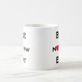 最も最高のな甥 コーヒーマグカップ (中央)