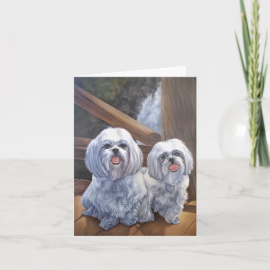 最も最高のな相棒Notecard カード (正面)