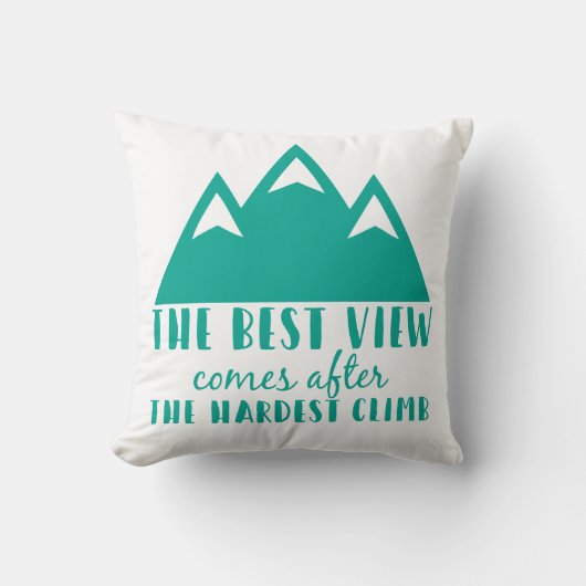 最も最高のな眺めはの後で、堅い上昇来ます クッション (正面)