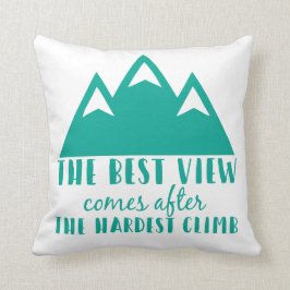 最も最高のな眺めはの後で、堅い上昇来ます クッション